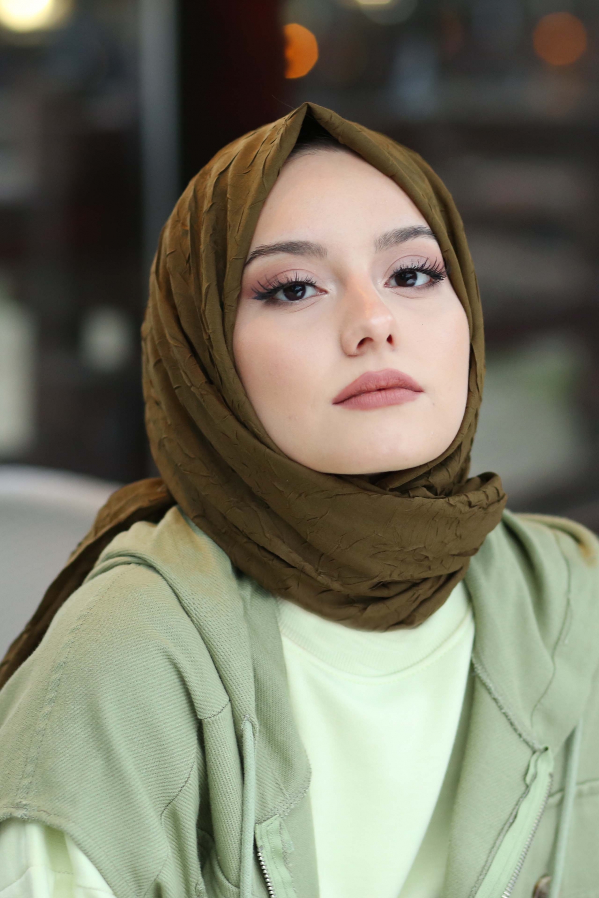 Kına Yeşili-Bambu Bürümcük 