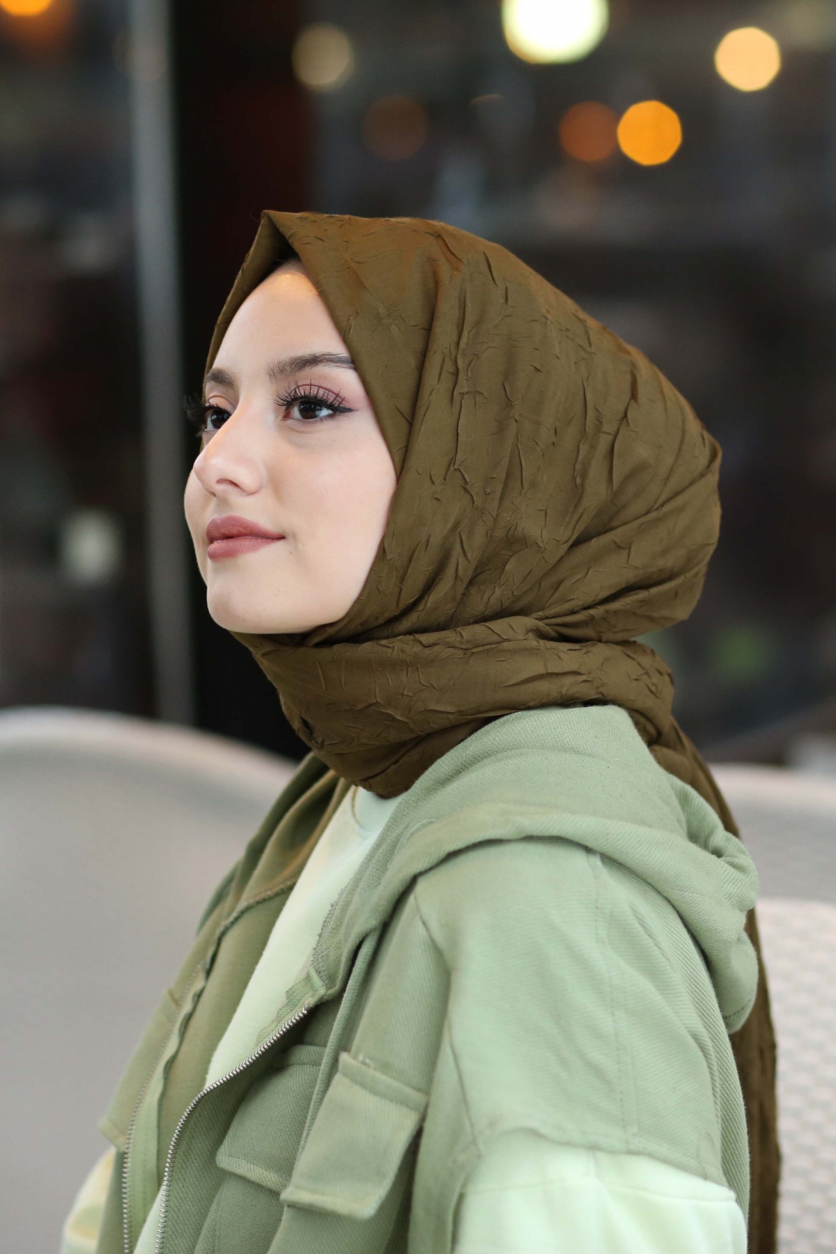 Kına Yeşili-Bambu Bürümcük 