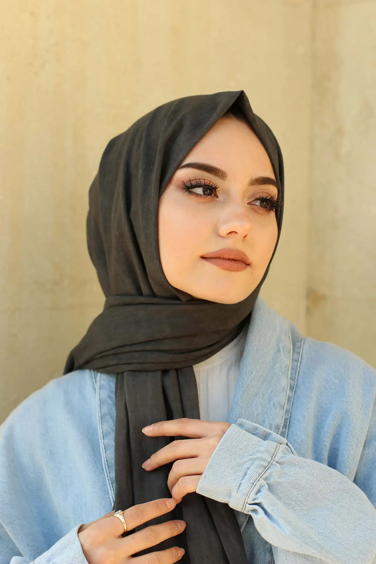 TAŞLANMIŞ PAMUK SİYAH