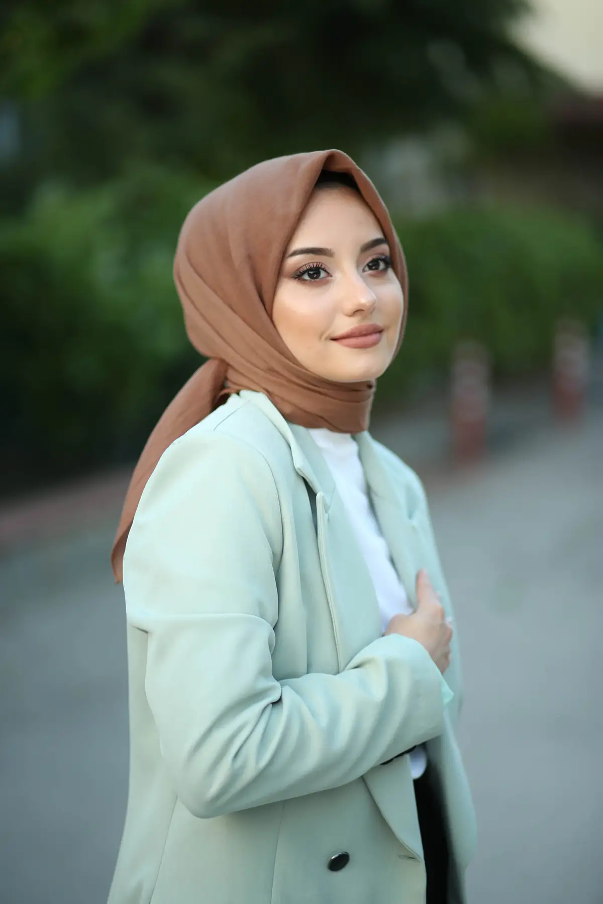 BADEM-ORGANİK PAMUK EŞARP