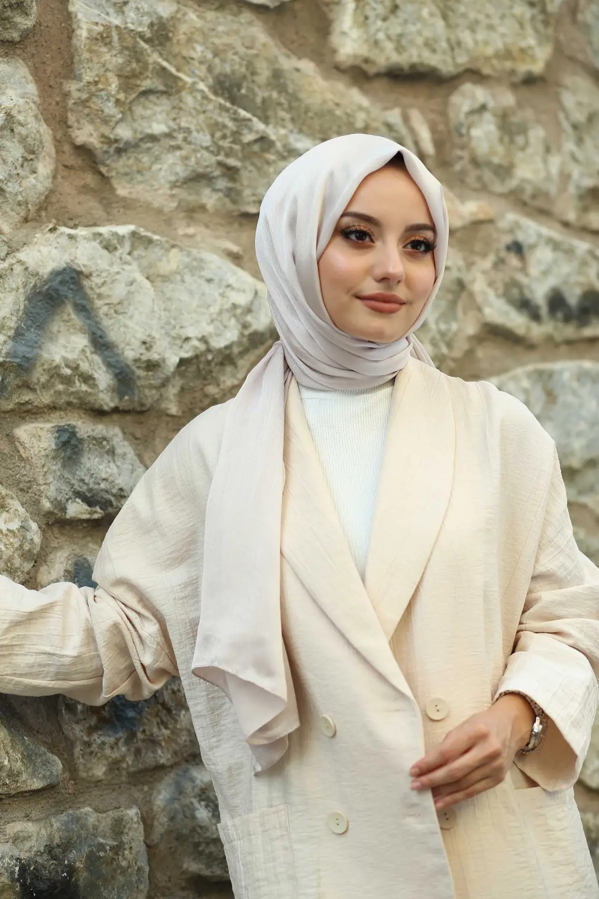 FİL DİŞİ- JANJANLI ŞİFON