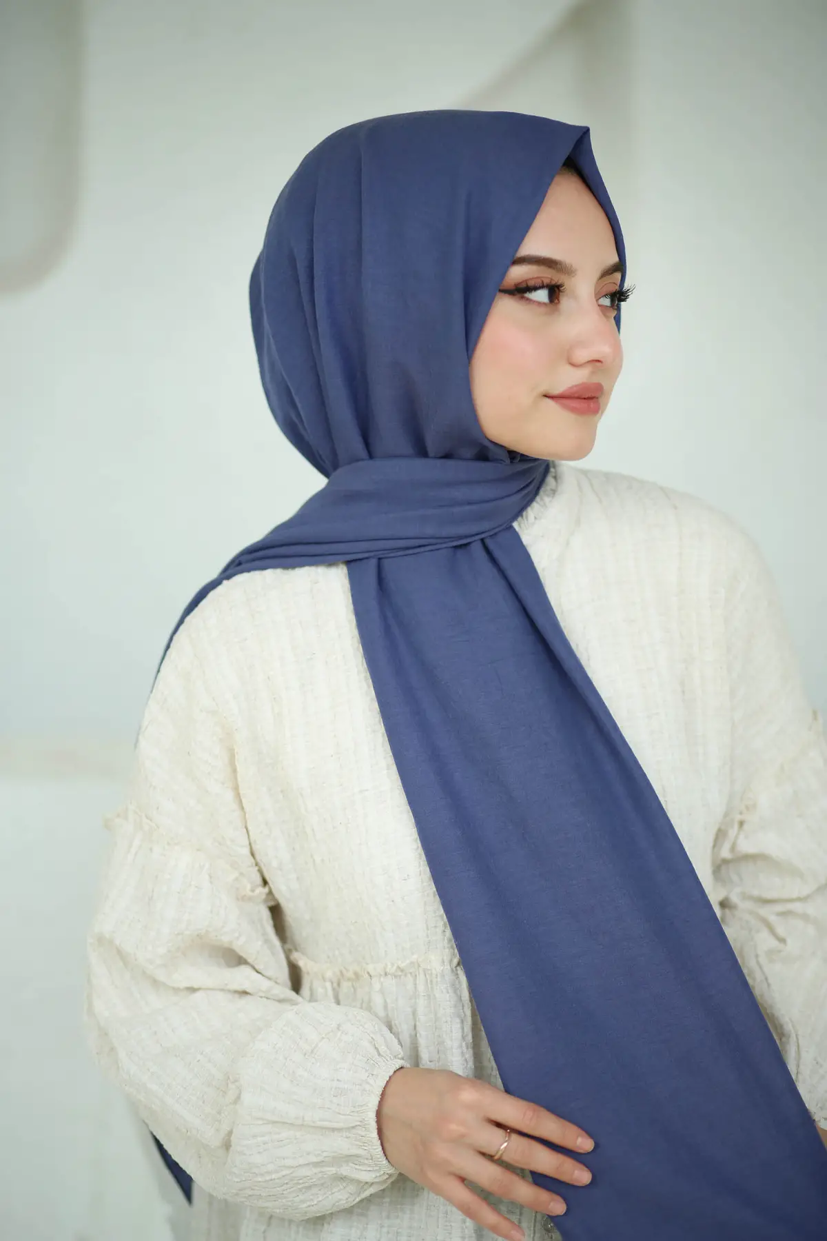 soft laci-pamuk şal